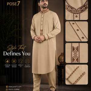Pakistani-Style Kabli Set ( Khaki 01)
